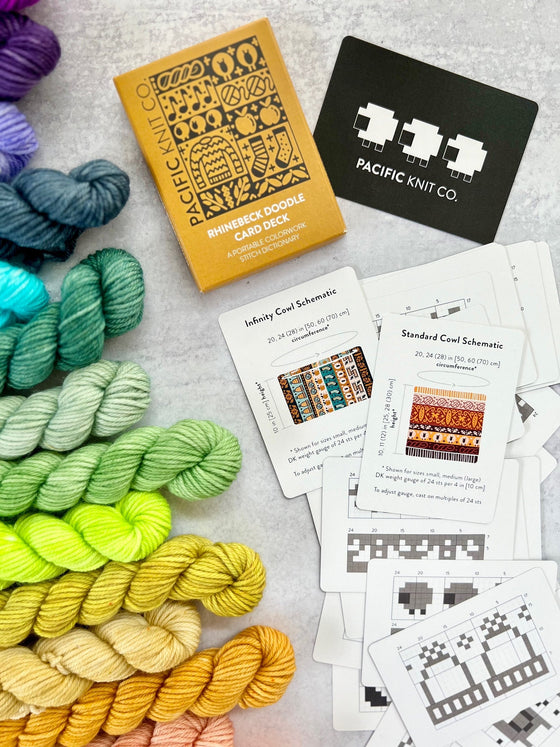  Rhinebeck Doodle Deck (Half Deck) by Pacific Knit Co. sold by Lift Bridge Yarns