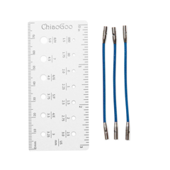 Interchangeable Needles | TWIST X-Flex Blue Cables