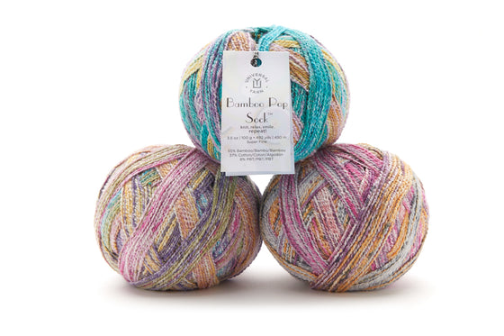  Bamboo Pop Sock | Self-Striping & Solids by Universal Yarns sold by Lift Bridge Yarns