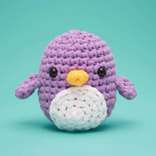  Purple Penguin Beginner Crochet Kit