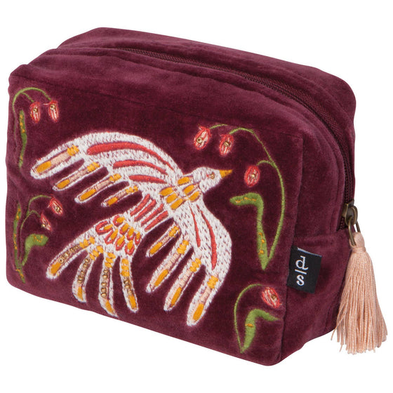 Embroidered Pouch | Plume