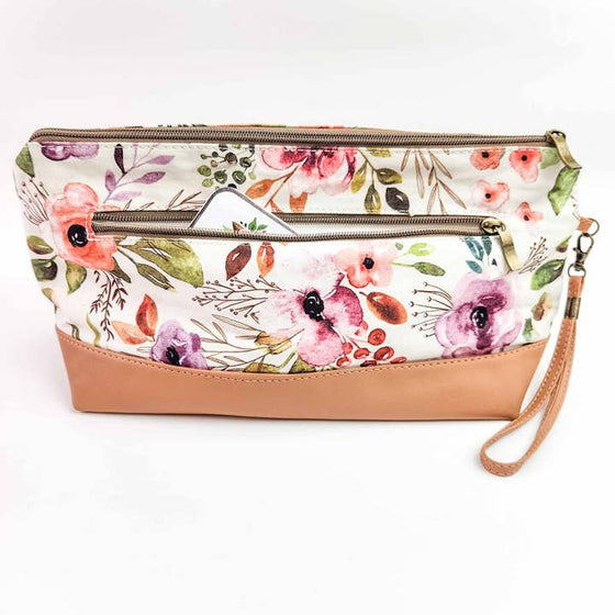 Spring Floral Small Trinity Project Bag