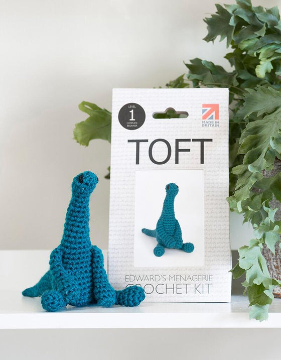 Mini Dippy the Diplodocus | Crochet Kit