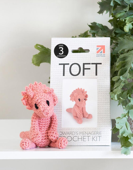 Mini Victoria the Triceratops | Crochet Kit