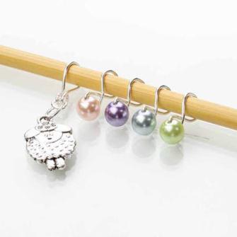 Pearly Sheep Melody Stitch Markers | Removable