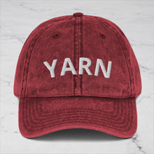  Maroon YARN Vintage Cotton Twill Dad Hat by Lift Bridge Yarns sold by Lift Bridge Yarns