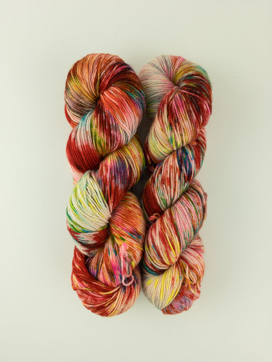 Coldblooded - Hand Dyed 2-Ply SW Sock Fingering Weight 80/20 Merino Ny –  Manic Punk Fibers